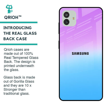 Unicorn Pattern Glass Case for Samsung Galaxy M13 5G