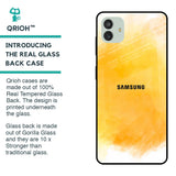 Rustic Orange Glass Case for Samsung Galaxy M13 5G