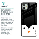 Cute Penguin Glass Case for Samsung Galaxy M13 5G