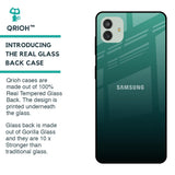 Palm Green Glass Case For Samsung Galaxy M13 5G