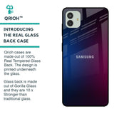 Mix Gradient Shade Glass Case For Samsung Galaxy M13 5G