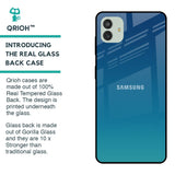 Celestial Blue Glass Case For Samsung Galaxy M13 5G