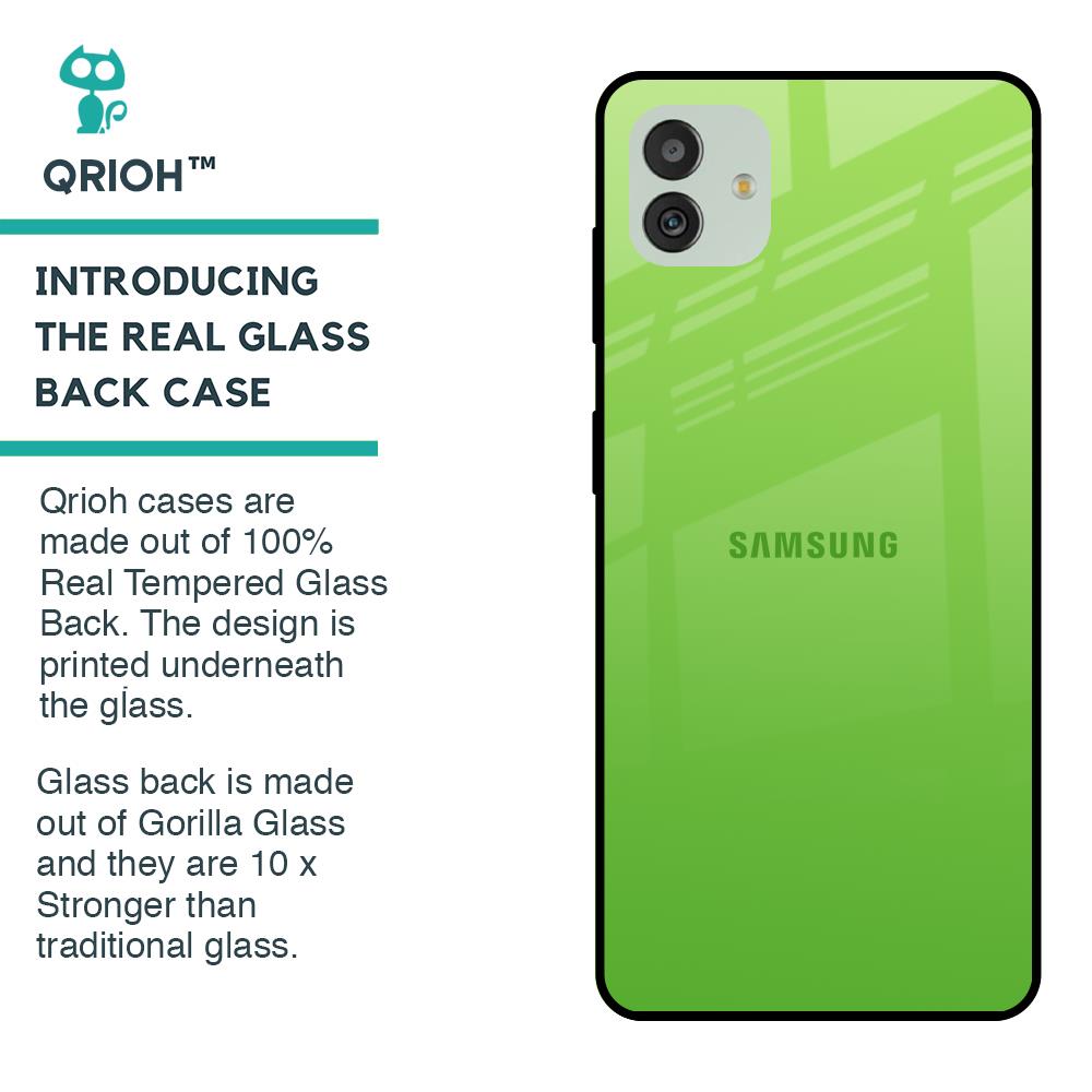 Paradise Green Glass Case For Samsung Galaxy M13 5G