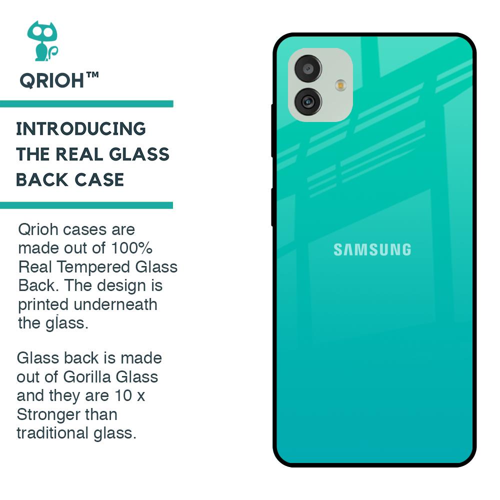 Cuba Blue Glass Case For Samsung Galaxy M13 5G