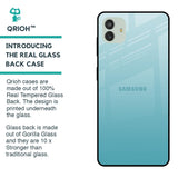 Arctic Blue Glass Case For Samsung Galaxy M13 5G