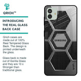 Hexagon Style Glass Case For Samsung Galaxy M13 5G