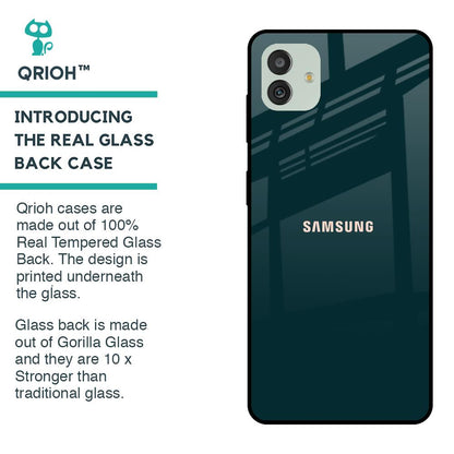 Hunter Green Glass Case For Samsung Galaxy M13 5G