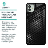 Dark Abstract Pattern Glass Case For Samsung Galaxy M13 5G