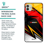 Race Jersey Pattern Glass Case For Samsung Galaxy M13 5G