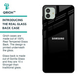 Jet Black Glass Case for Samsung Galaxy M13 5G