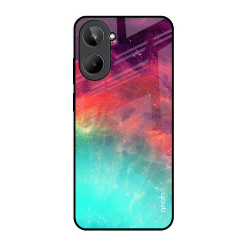 Colorful Aura Realme 10 Glass Back Cover Online