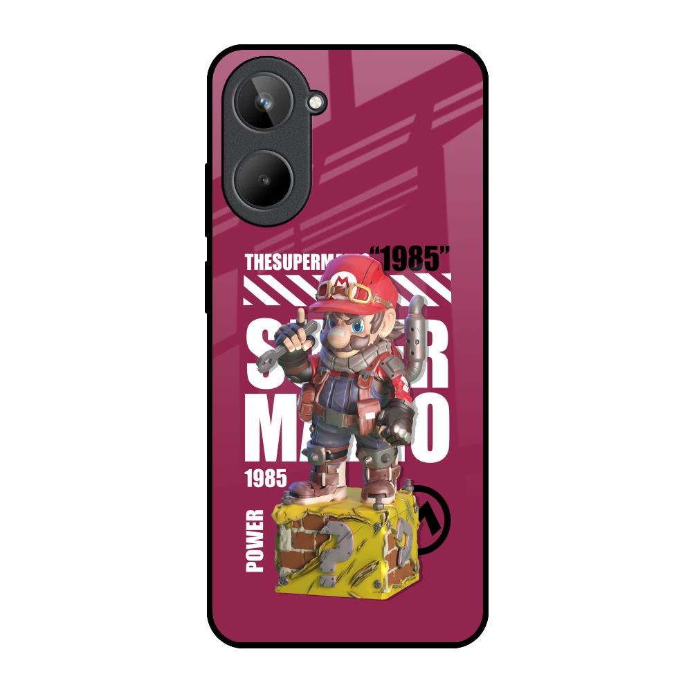 Gangster Hero Realme 10 Glass Back Cover Online