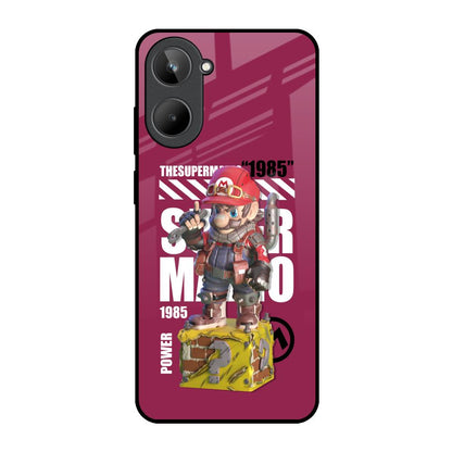 Gangster Hero Realme 10 Glass Back Cover Online