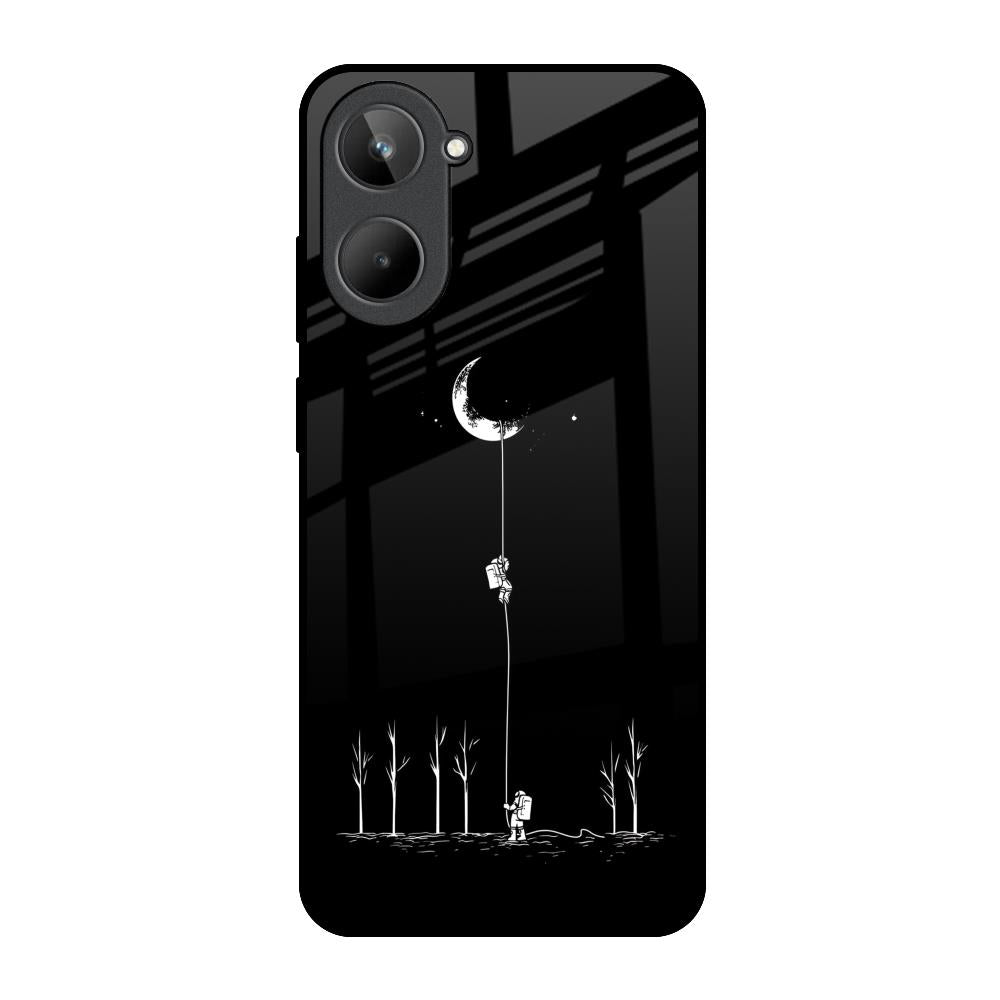Catch the Moon Realme 10 Glass Back Cover Online