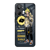 Cool Sanji Realme 10 Glass Back Cover Online