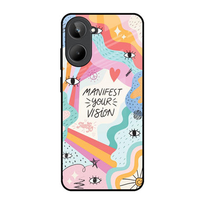Vision Manifest Realme 10 Glass Back Cover Online