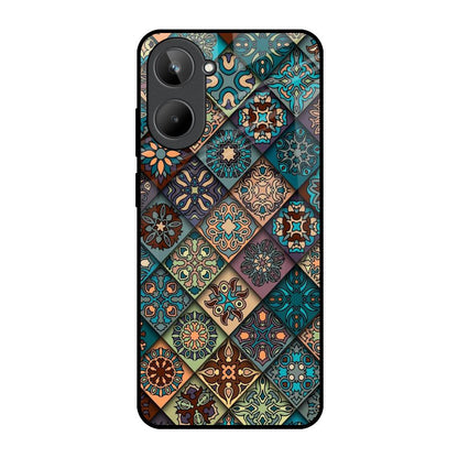 Retro Art Realme 10 Glass Back Cover Online