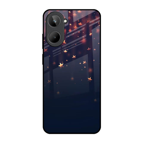 Falling Stars Realme 10 Glass Back Cover Online