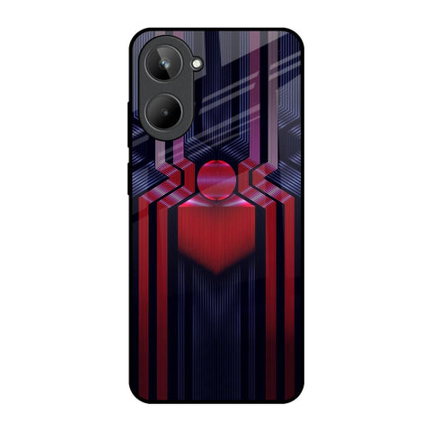 Super Art Logo Realme 10 Glass Back Cover Online