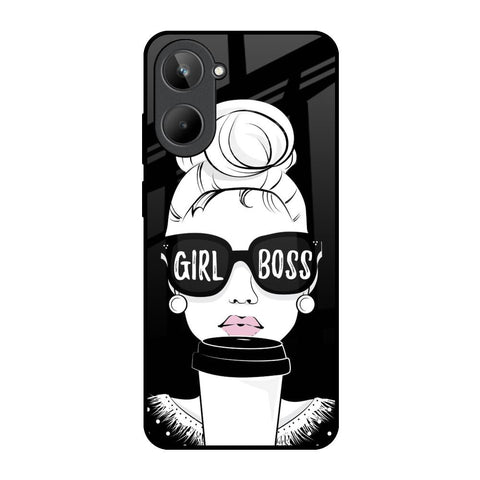 Girl Boss Realme 10 Glass Back Cover Online