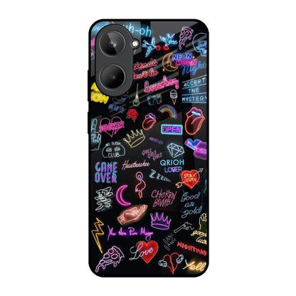 Accept The Mystery Realme 10 Glass Back Cover Online