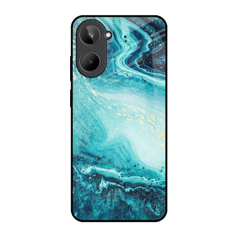 Sea Water Realme 10 Glass Back Cover Online
