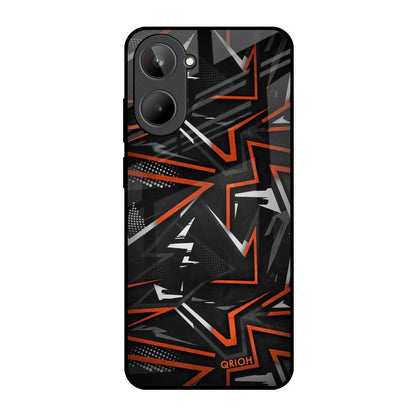 Vector Art Realme 10 Glass Back Cover Online
