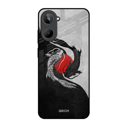 Japanese Art Realme 10 Glass Back Cover Online