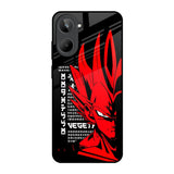 Red Vegeta Realme 10 Glass Back Cover Online