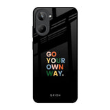 Go Your Own Way Realme 10 Glass Back Cover Online