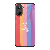 Lucky Abstract Realme 10 Glass Back Cover Online