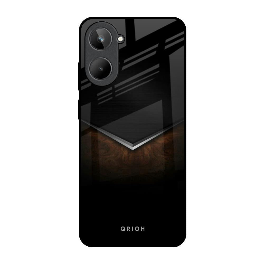 Dark Walnut Realme 10 Glass Back Cover Online