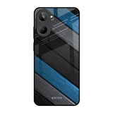 Multicolor Wooden Effect Realme 10 Glass Back Cover Online
