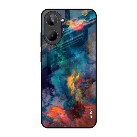 Cloudburst Realme 10 Glass Back Cover Online