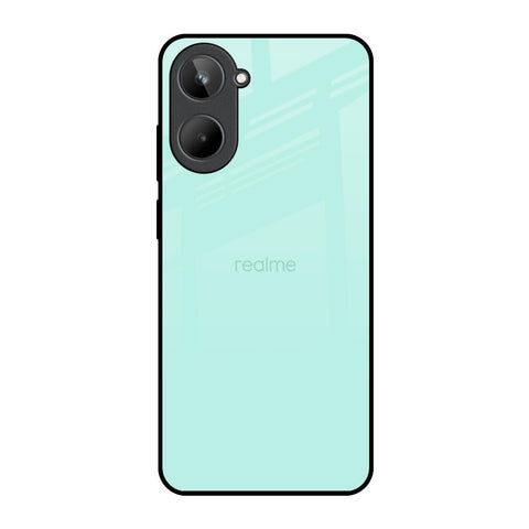 Teal Realme 10 Glass Back Cover Online