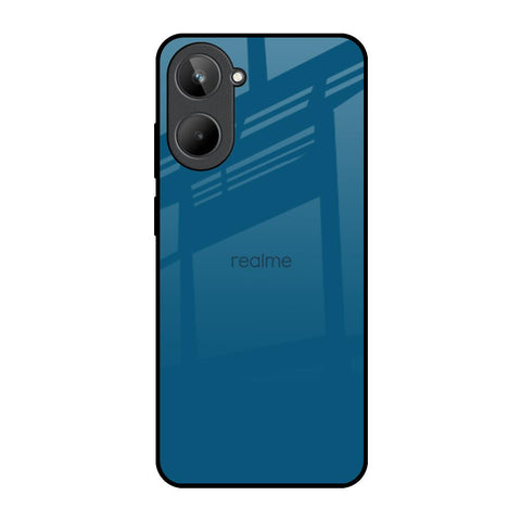 Cobalt Blue Realme 10 Glass Back Cover Online