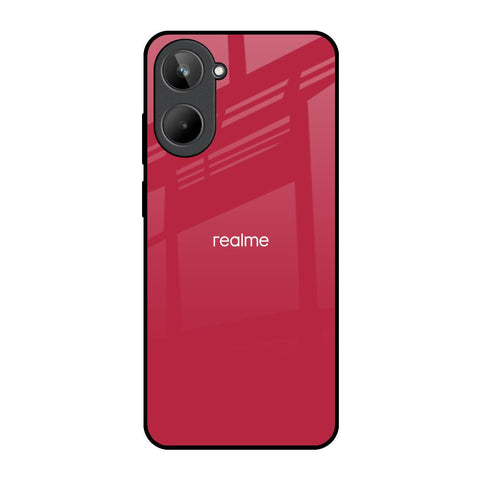 Solo Maroon Realme 10 Glass Back Cover Online