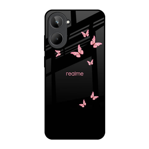 Fly Butterfly Realme 10 Glass Back Cover Online