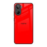Blood Red Realme 10 Glass Back Cover Online