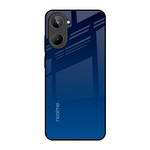 Very Blue Realme 10 Glass Back Cover Online