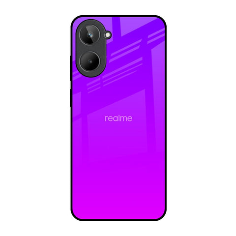 Purple Pink Realme 10 Glass Back Cover Online