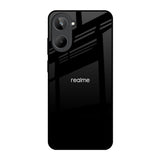 Jet Black Realme 10 Glass Back Cover Online