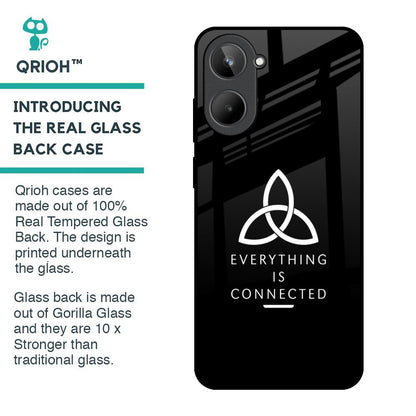 Everything Is Connected Glass Case for Realme 10