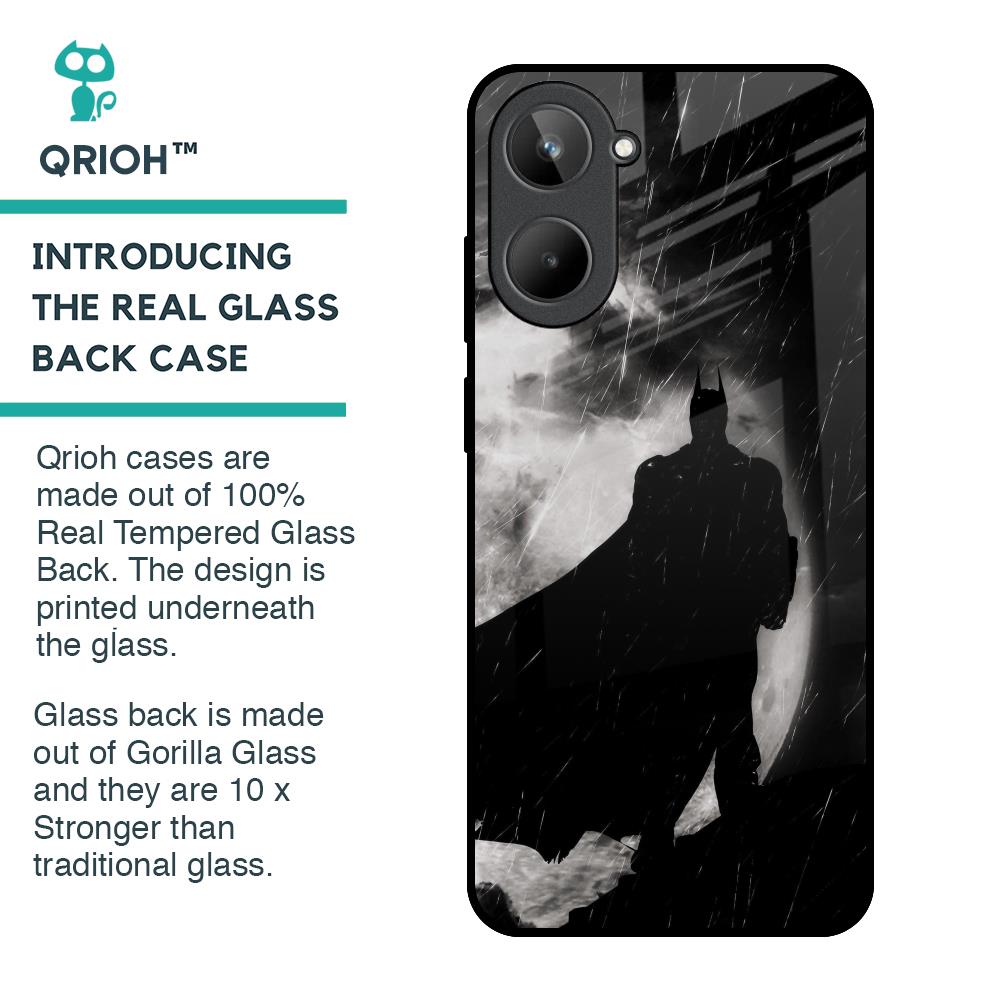 Dark Warrior Hero Glass Case for Realme 10