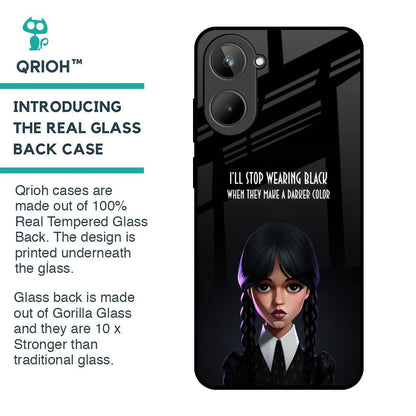 Aesthetic Digital Art Glass Case for Realme 10