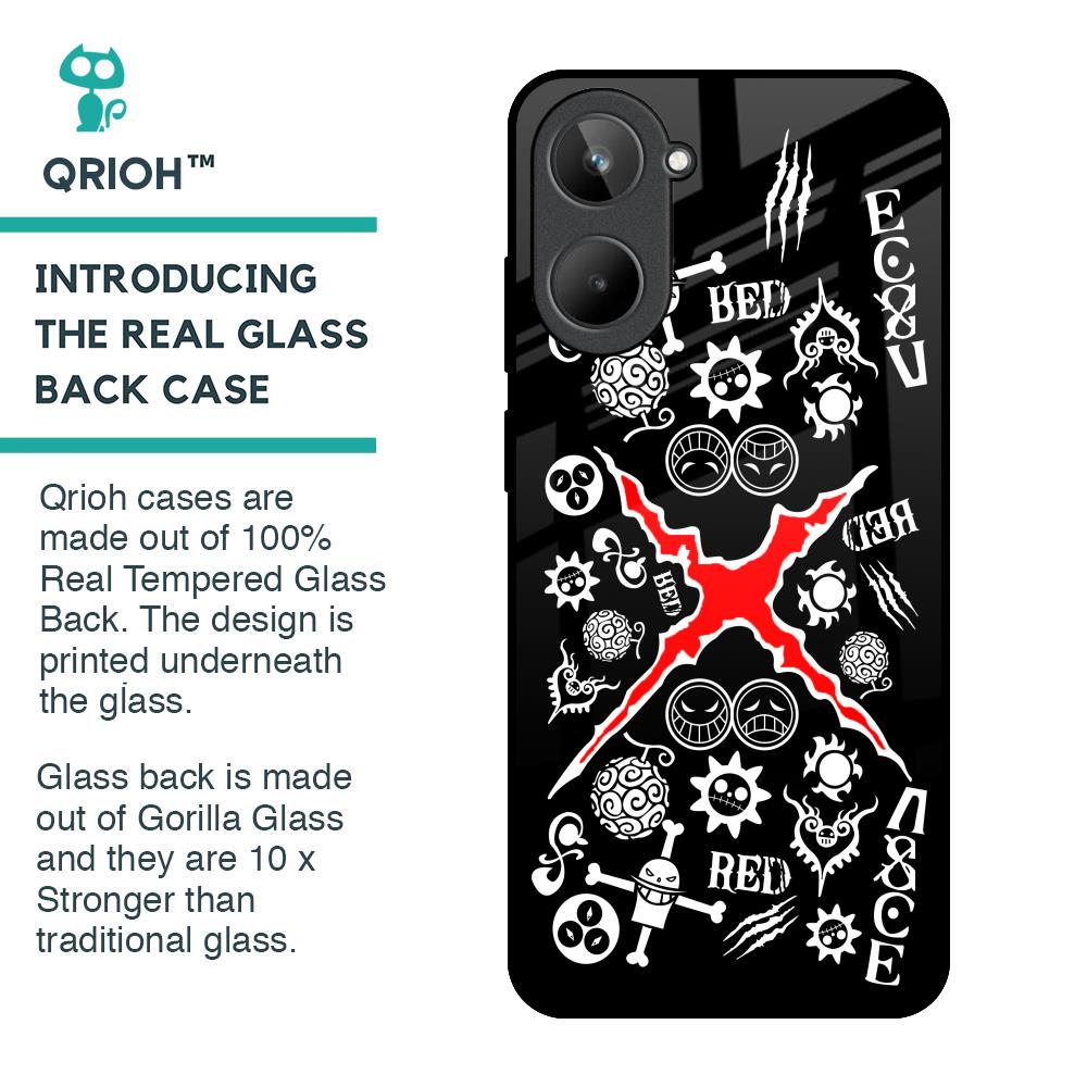 Red Zone Glass Case for Realme 10
