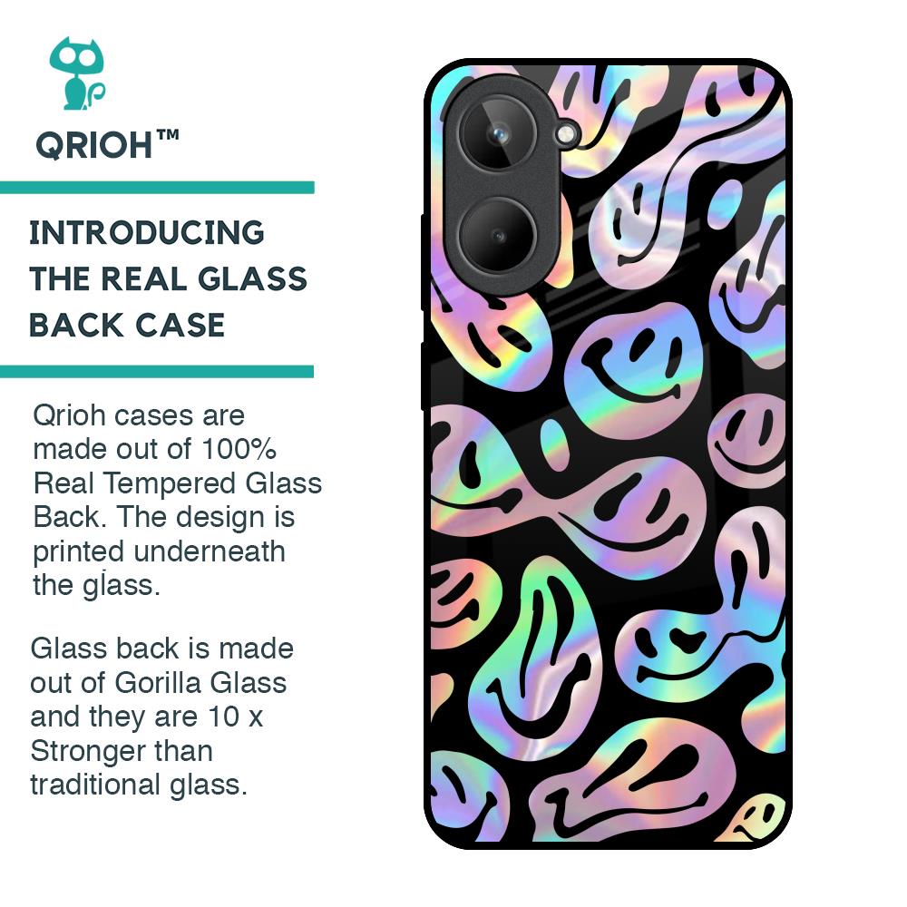 Acid Smile Glass Case for Realme 10