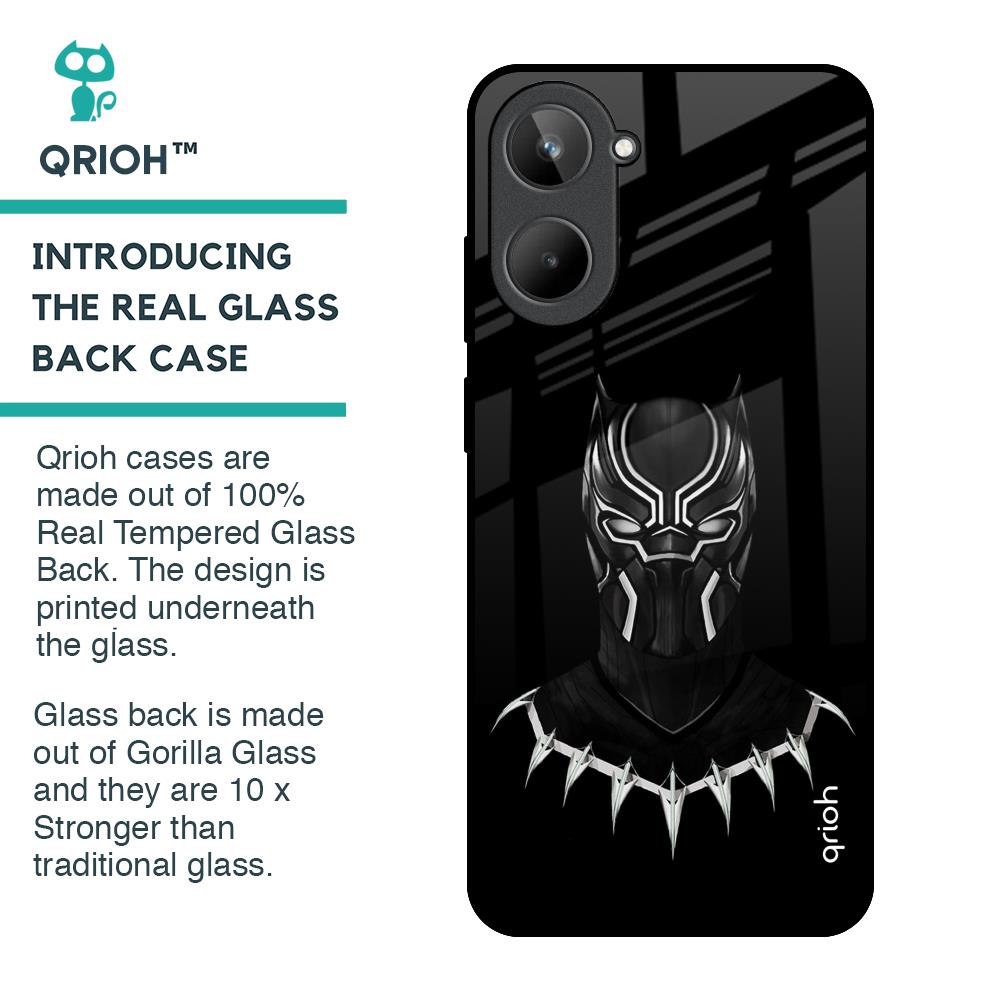 Dark Superhero Glass Case for Realme 10