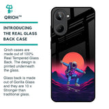 Retro Astronaut Glass Case for Realme 10