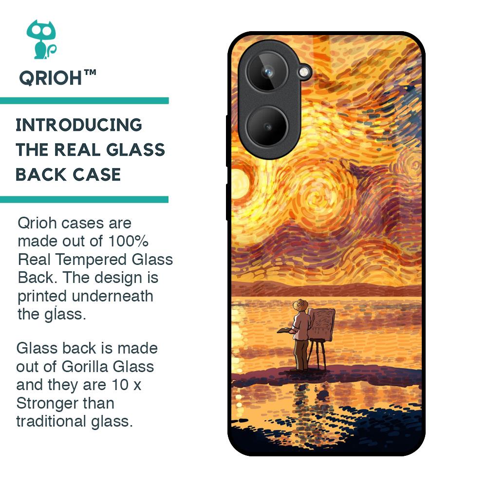 Sunset Vincent Glass Case for Realme 10